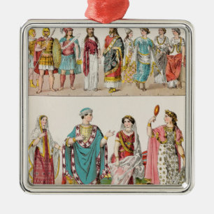 Etruscan Dress Metal Ornament