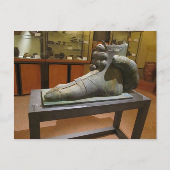 Etruscan Foot Postcard (Front)