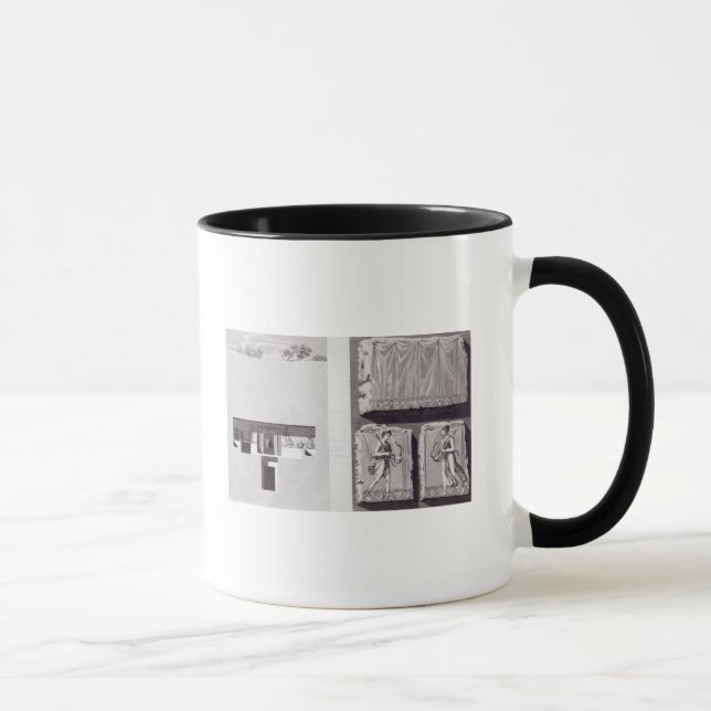 Etruscan Tombs, c. 1780 Mug (Right)