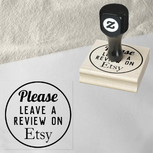 Etsy Crafting Review Rubber Stamp