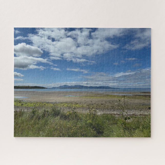 Ettrick Bay on Isle of Bute Scotland on a Jigsaw Puzzle (Horizontal)