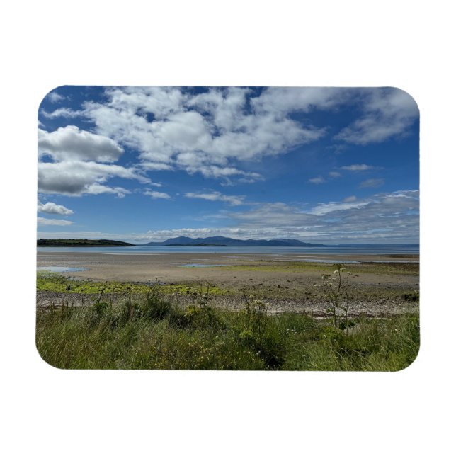 Ettrick Bay on Isle of Bute Scotland on a Magnet (Horizontal)
