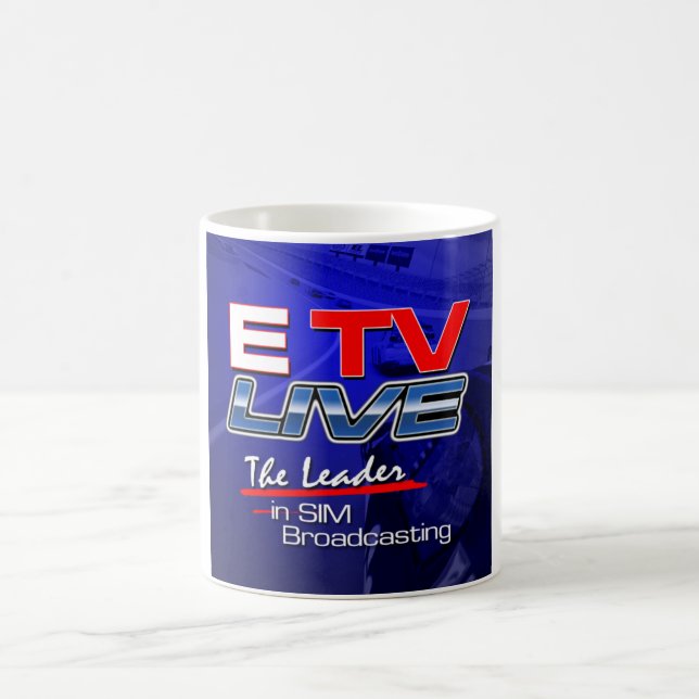 ETV Live 11oz or 15oz Coffee Mug with background (Center)