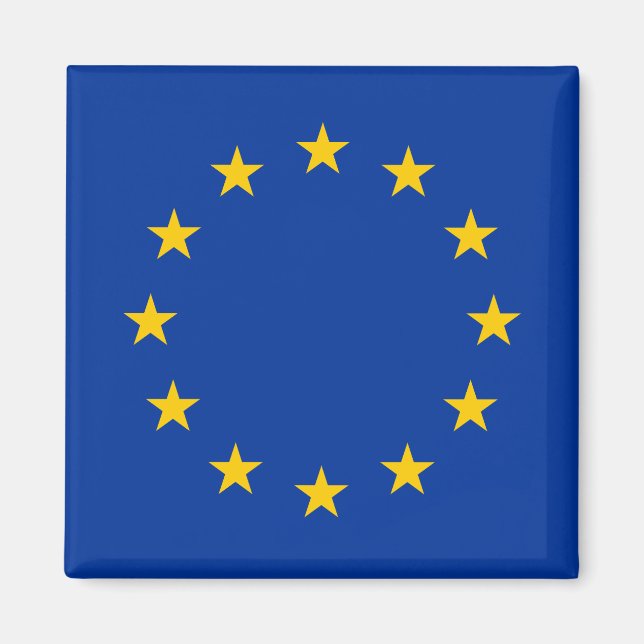 EU European Union flag magnets for refrigerator (Front)