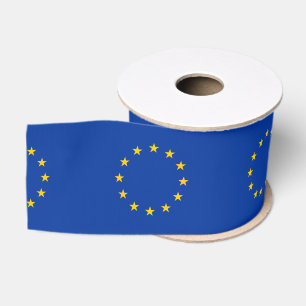 EU European Union Grosgrain Ribbon