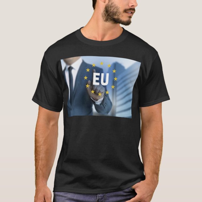 EU European Union touchscreen concept T-Shirt (Front)