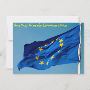 EU flag Card