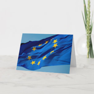 EU flag Card