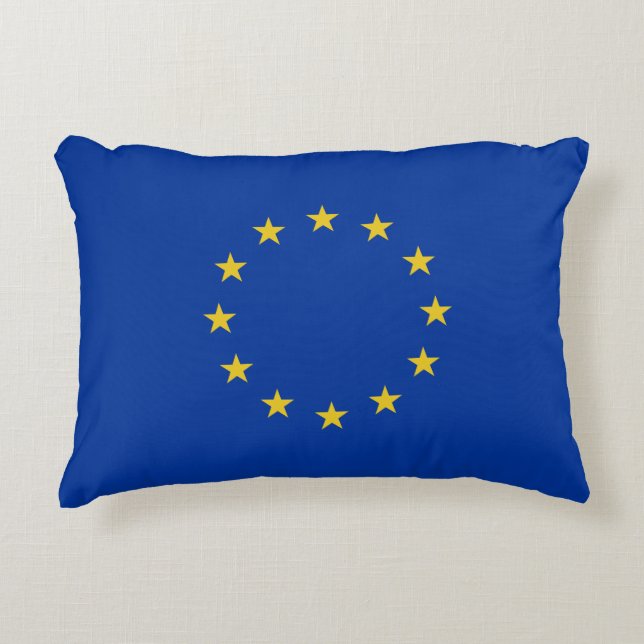 EU Flag Decorative Cushion (Front)