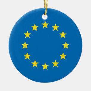 EU flag (European Union) Christmas tree decoration