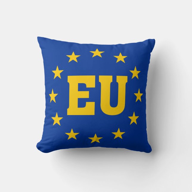 EU Flag, European Union Cushion (Front)
