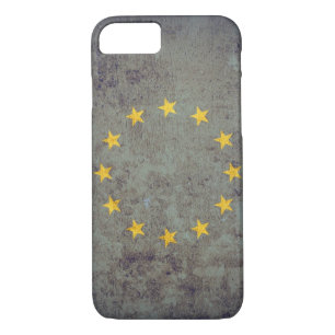 EU Flag - Grunge iPhone 8/7 Case