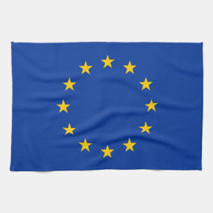 EU Flag Kitchen Towel