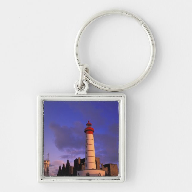 EU, France, Brittany, Finistere, St. Mathieu, Key Ring (Front)