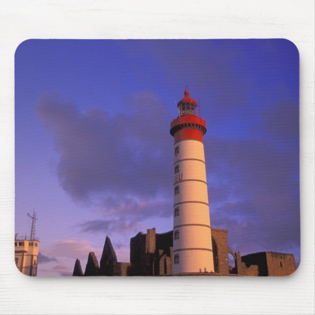EU, France, Brittany, Finistere, St. Mathieu, Mouse Pad (Front)