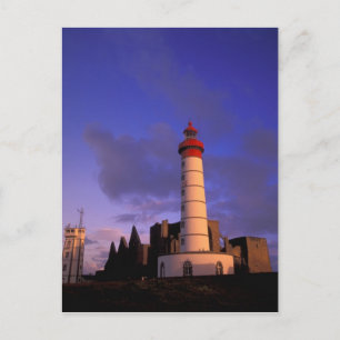 EU, France, Brittany, Finistere, St. Mathieu, Postcard