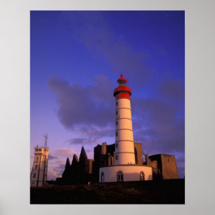EU, France, Brittany, Finistere, St. Mathieu, Poster