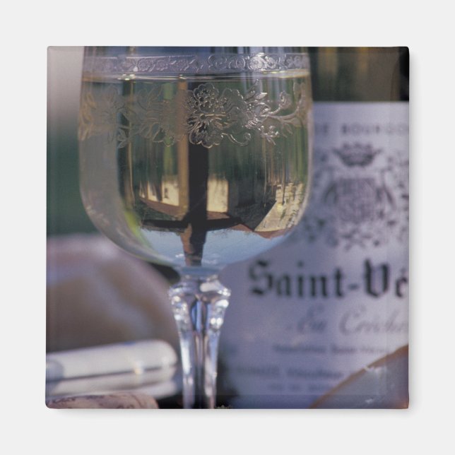 EU, France, Chablis, Local wine Magnet (Front)