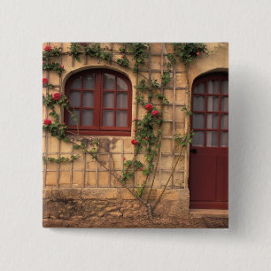 EU, France, Loire Valley, Indre, et, Loire, 15 Cm Square Badge