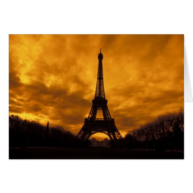 EU, France, Paris.  Eiffel Tower. (Front Horizontal)