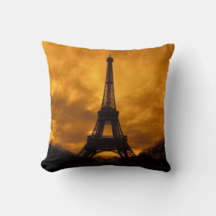 EU, France, Paris.  Eiffel Tower. Cushion