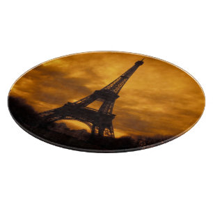 EU, France, Paris. Eiffel Tower. Cutting Board