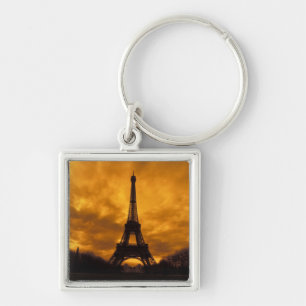 EU, France, Paris.  Eiffel Tower. Key Ring