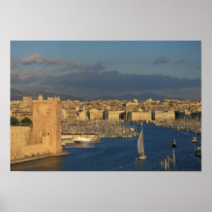 EU, France, Provence, Bouches-du-Rhone, 2 Poster