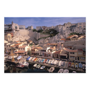 EU, France, Provence, Bouches, du, Rhone, 4 Photo Print