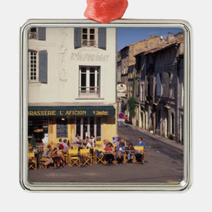 EU, France, Provence, Bouches-du-Rhone, Arles. Metal Ornament