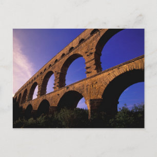 EU, France, Provence, Gard, Pont du Gard. 3 Postcard