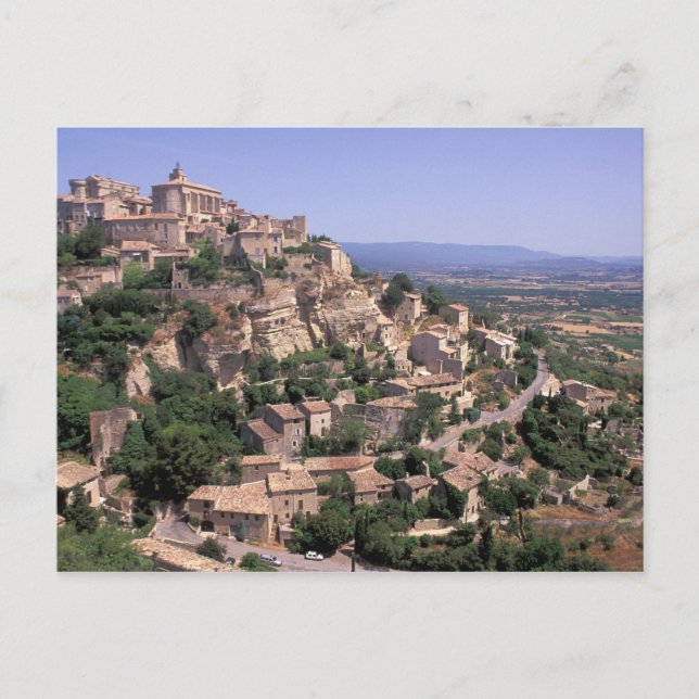 EU, France, Provence, Luberon, Gordes Postcard (Front)