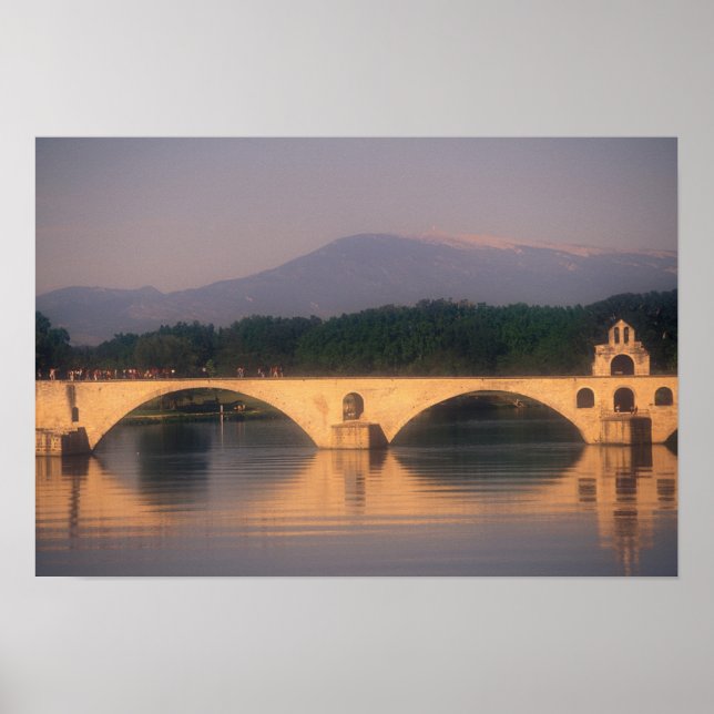 EU, France, Provence, Vaucluse, Avignon. Pont Poster (Front)
