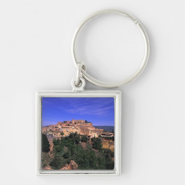 EU, France, Provence, Vaucluse, Rousillon. Key Ring (Front)