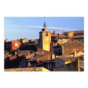 EU, France, Provence, Vaucluse, Roussillon. 3 Photo Print