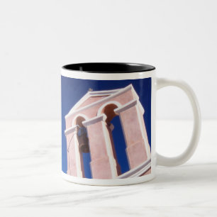 EU, Greece. Greek Orthodox church Two-Tone Coffee Mug