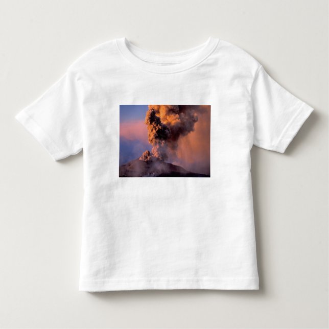 EU, Italy, Sicily, Mt. Etna summit vent Toddler T-Shirt (Front)