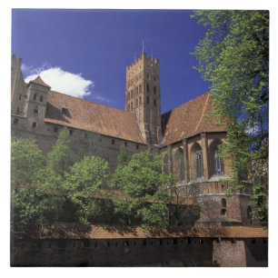 EU, Poland, Pomerania, Malbork. Europe's largest Ceramic Tile
