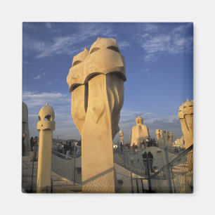 EU, Spain, Catalonia, Barcelona. Antonio Gaudi's Magnet