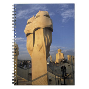 EU, Spain, Catalonia, Barcelona. Antonio Gaudi's Notebook