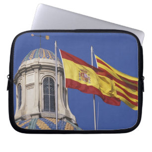 EU, Spain, Catalonia, Palau de la Generalitat. Laptop Sleeve