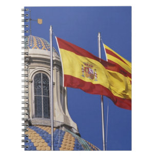 EU, Spain, Catalonia, Palau de la Generalitat. Notebook