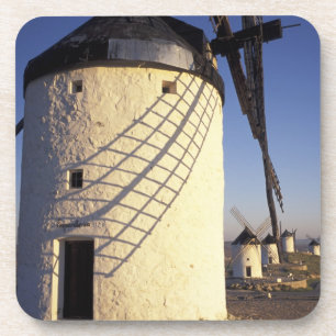 EU, Spain, Consuegro, La Mancha. Windmills and Coaster