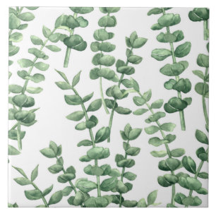 Eucalyptus 1 ceramic tile