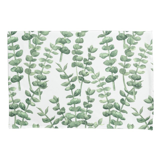 Eucalyptus 1 pillowcase (Front)