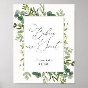Eucalyptus Babies are Sweet Treat Sign