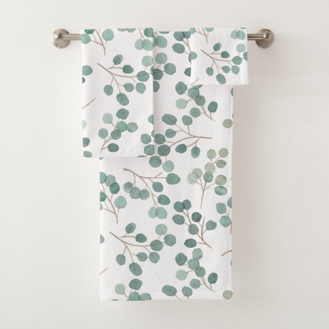 Eucalyptus Bath Towel Set (Insitu)
