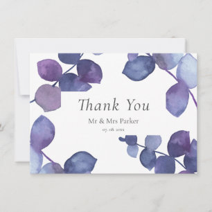 Eucalyptus Boho Thank You Card