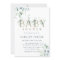 Eucalyptus Botanical Letter Gold Baby Shower