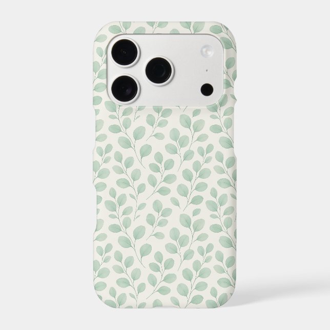 Eucalyptus Botanical Pattern (Back)